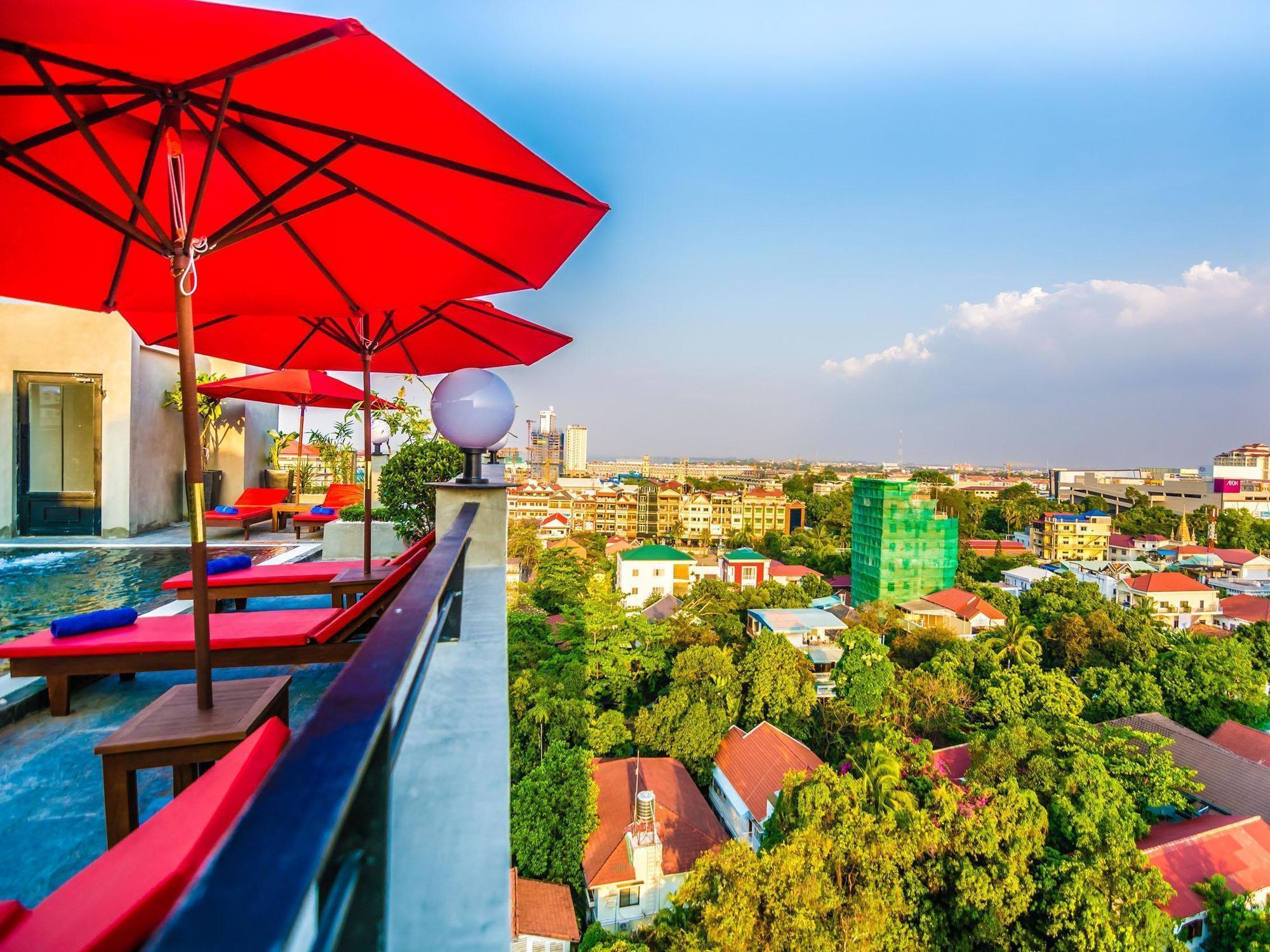 Diamond Palace Resort & Sky Bar Phnompenh Exteriér fotografie