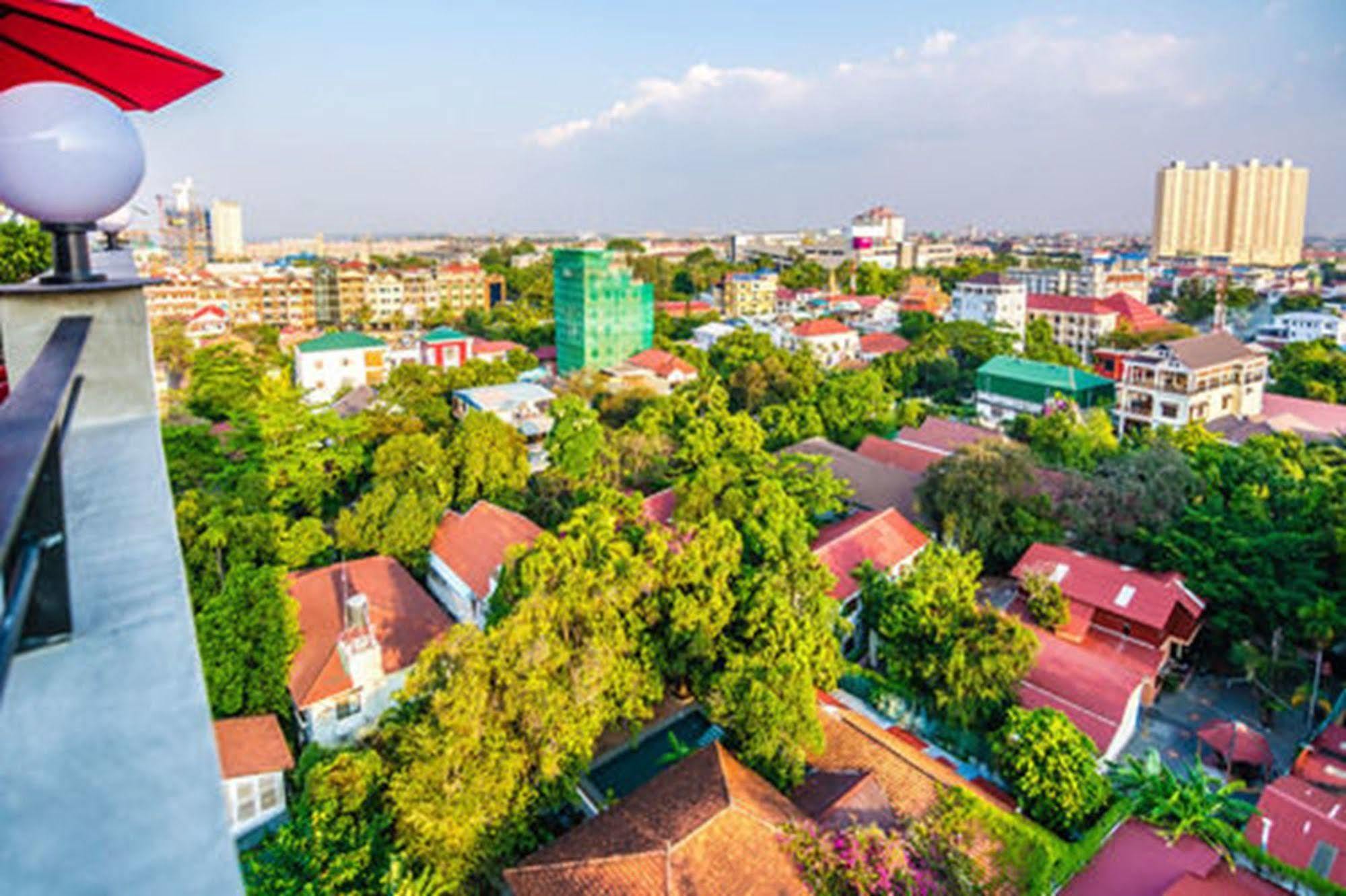 Diamond Palace Resort & Sky Bar Phnompenh Exteriér fotografie