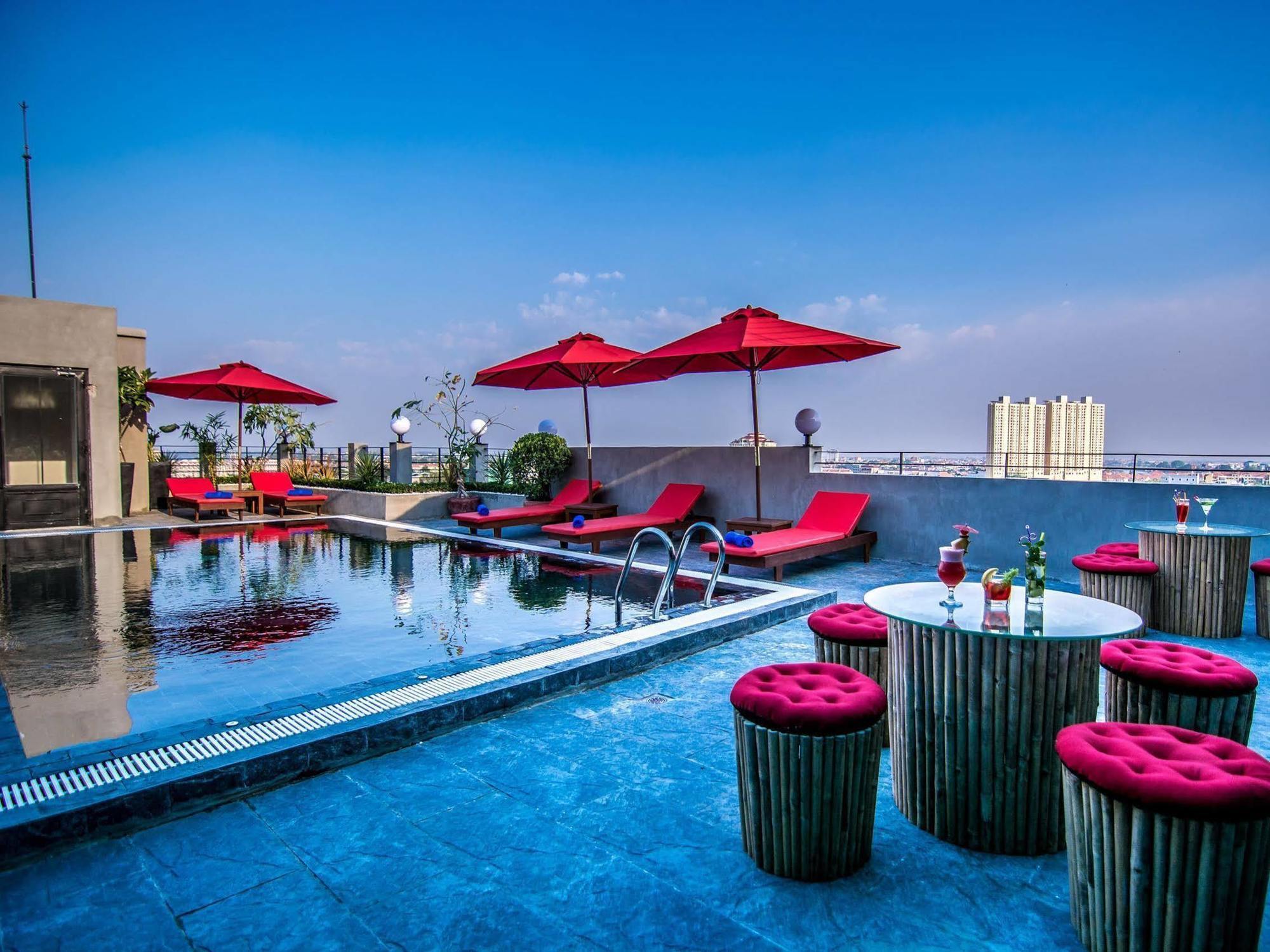 Diamond Palace Resort & Sky Bar Phnompenh Exteriér fotografie