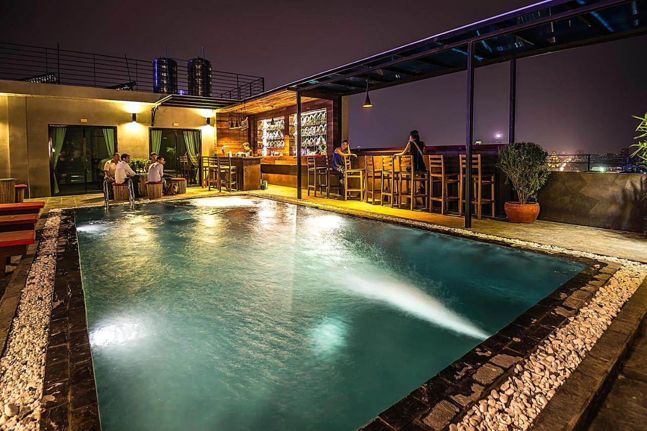 Diamond Palace Resort & Sky Bar Phnompenh Exteriér fotografie