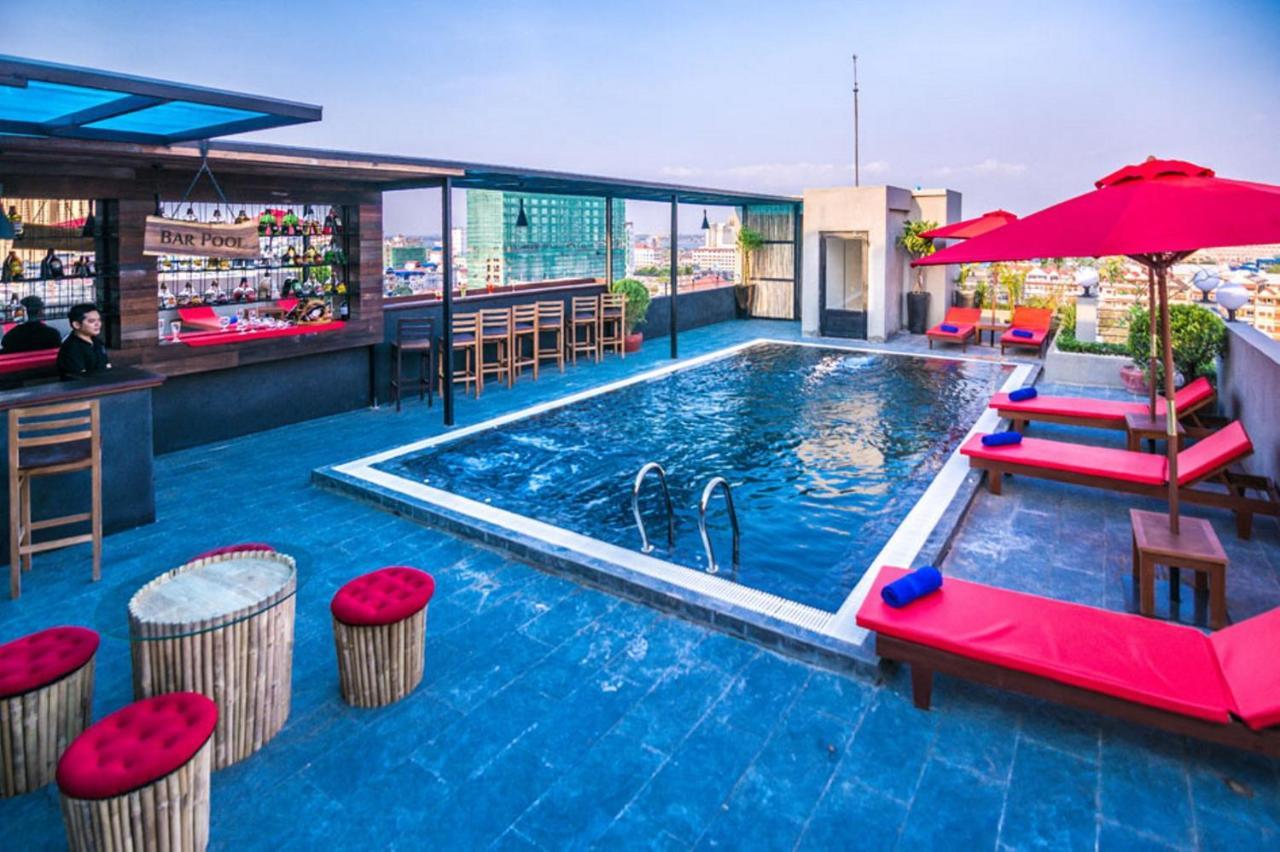 Diamond Palace Resort & Sky Bar Phnompenh Exteriér fotografie